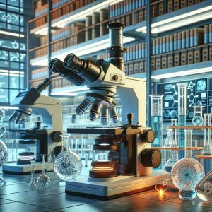 microscop cercetare
