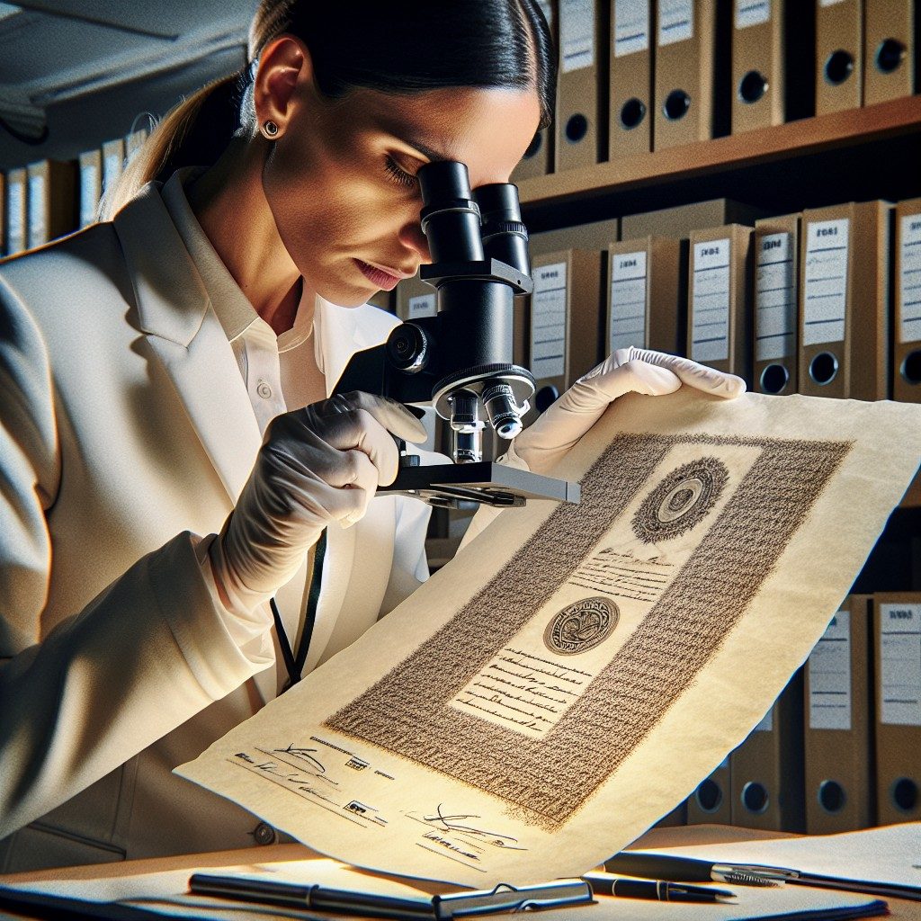 Cum folosesc anchetatorii analiza microstructurală a documentelor în dosare sensibile până în 2026